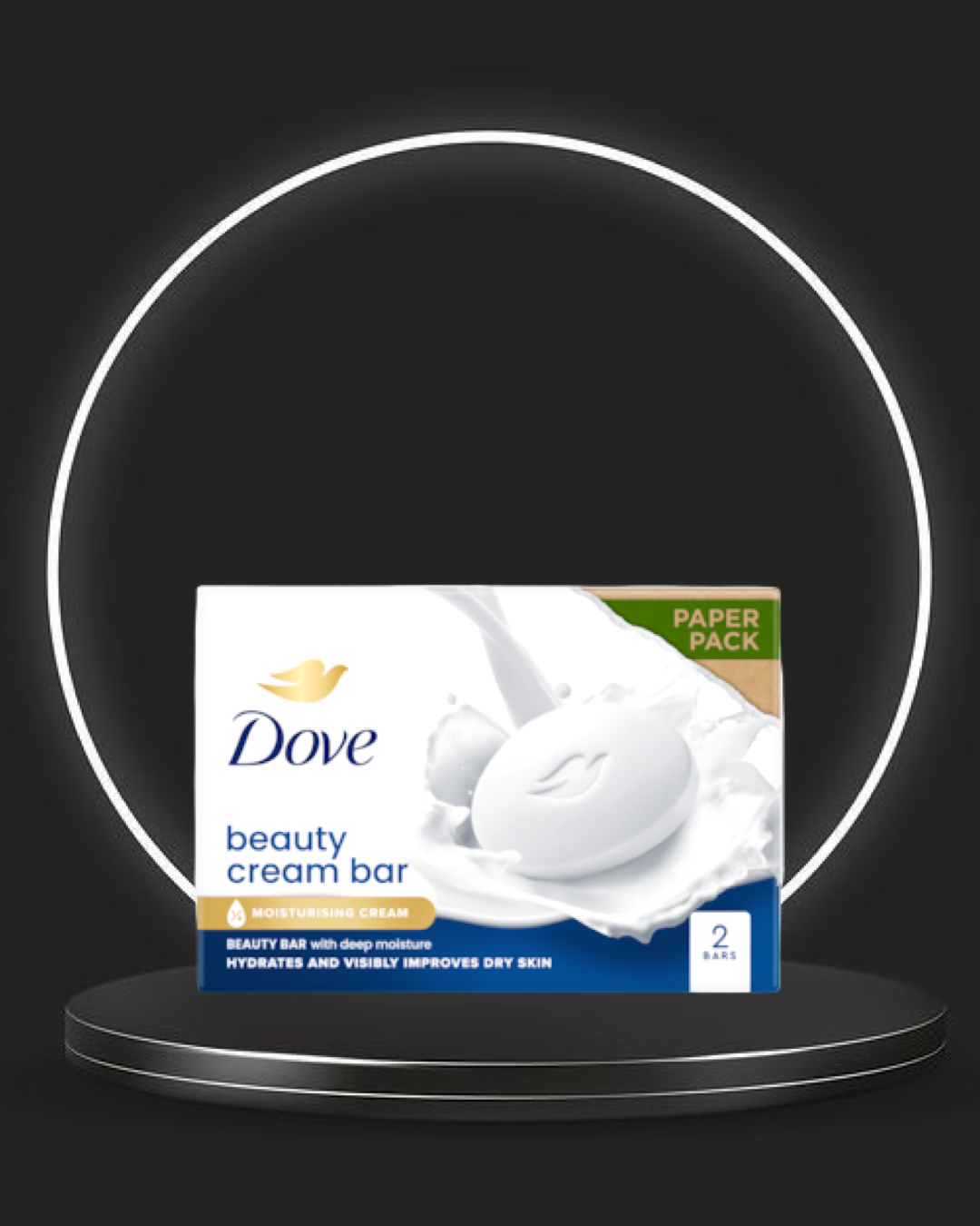 Dove Deep Moisture Beauty Cream Bar Soap - 2x90g
