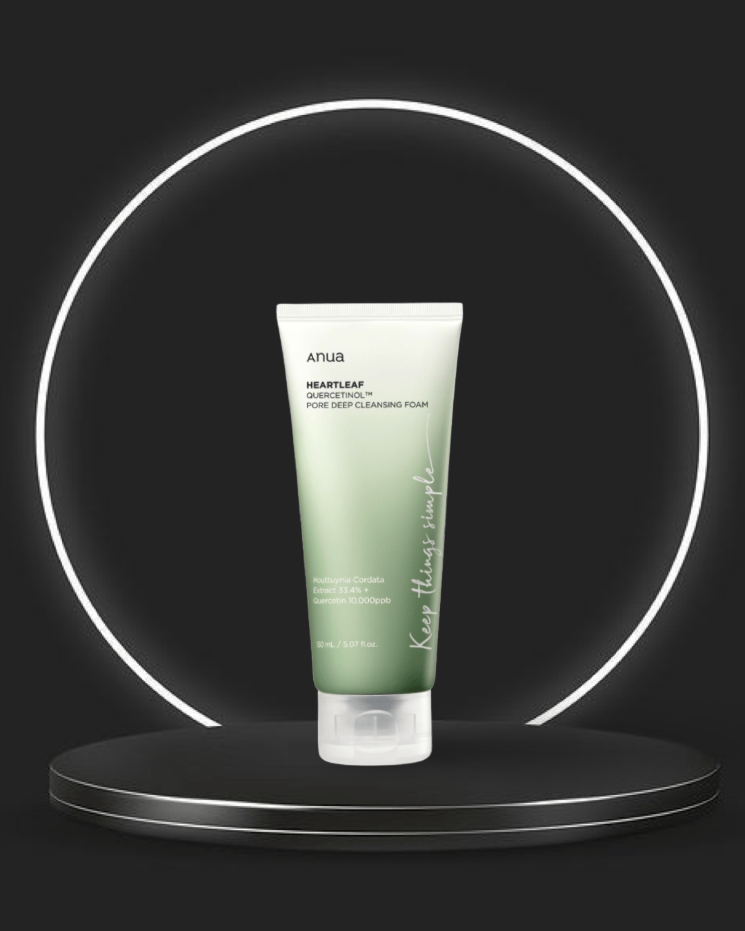 Anua Heartleaf Quercetinol Pore Deep Cleansing Foam 150ml