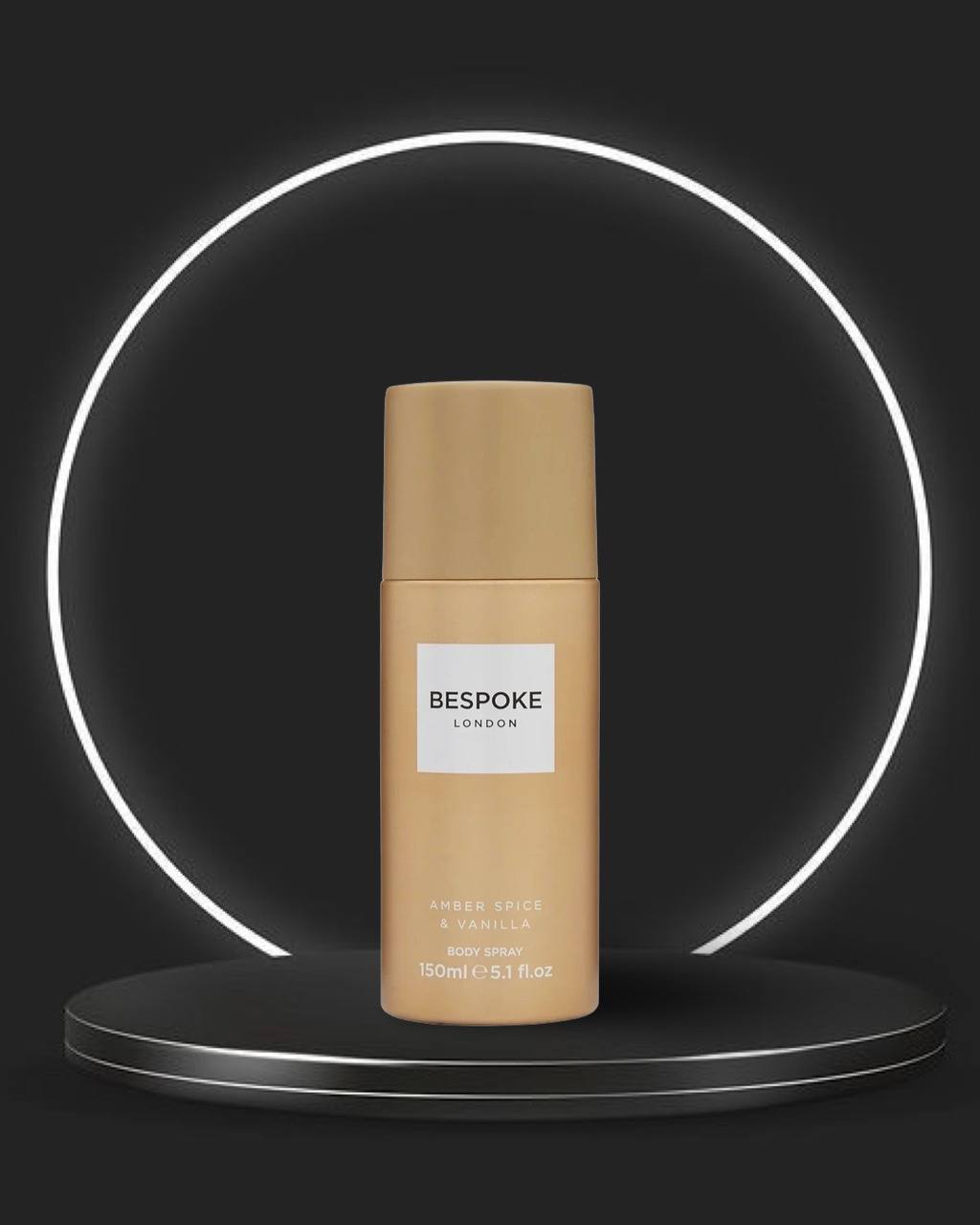 Bespoke London Body Spray 150ml - Amber Spice & Vanilla