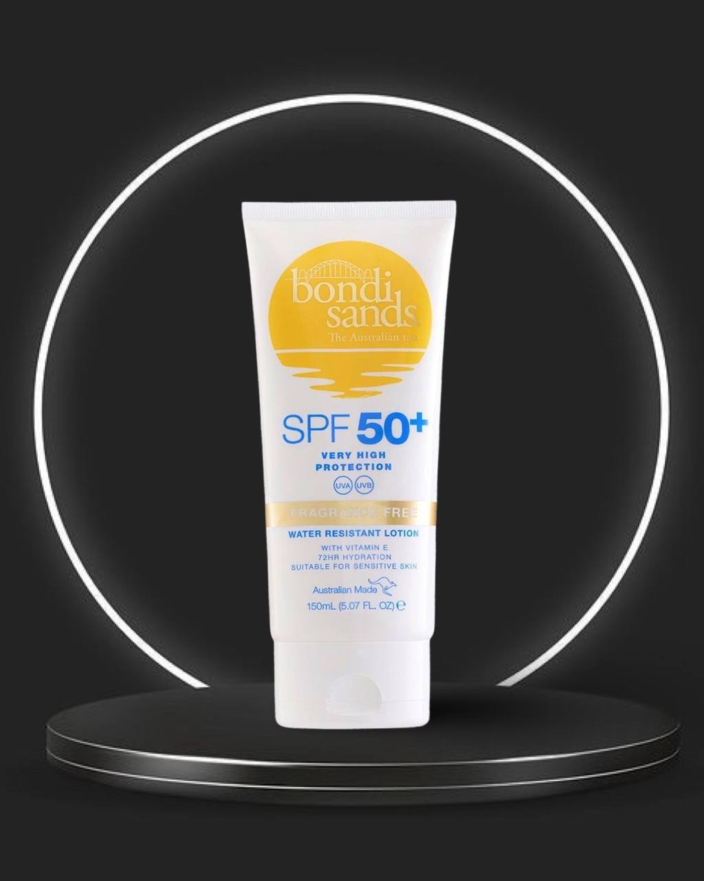 Bondi Sands SPF 50 Sunscreen Lotion 150ml (Fragrance Free)