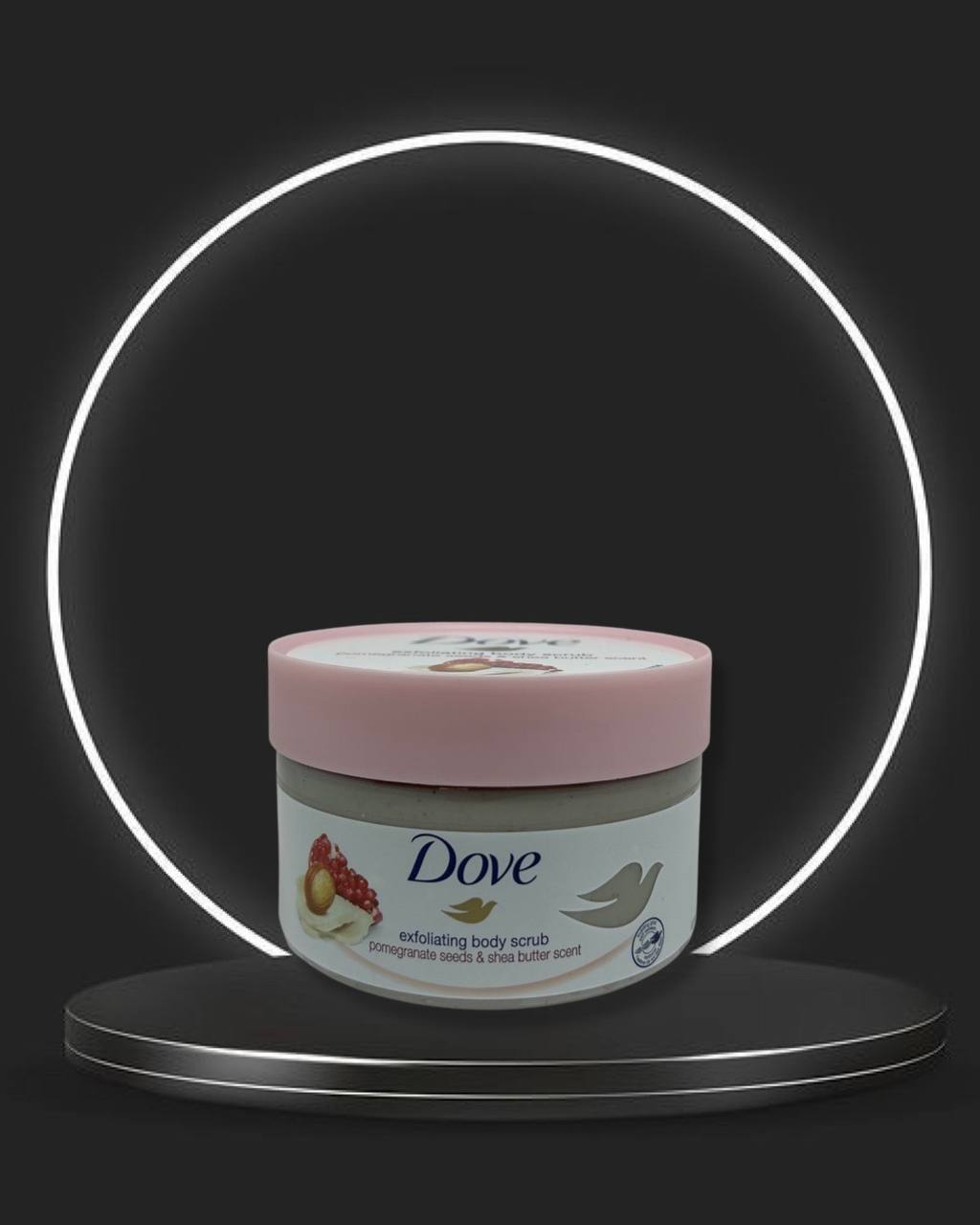 Dove Exfoliating Body Scrub - Pomegranate & Shea Butter Scent