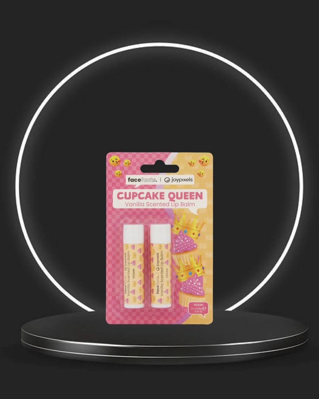 Face Facts 2-in-1 Lip Balm - Vanilla Cupcake Queen