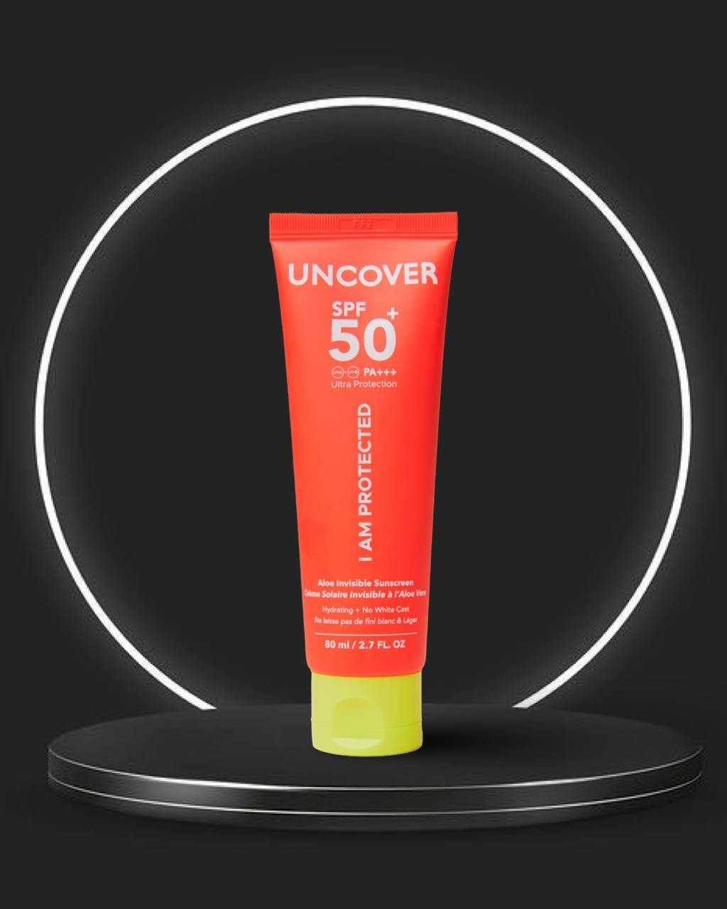 Uncover Aloe Invisible Sunscreen 80ml
