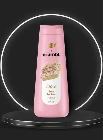 Dove Crumbl Moisturizing Liquid Body Wash 20oz (591ml) - Tres Lyches