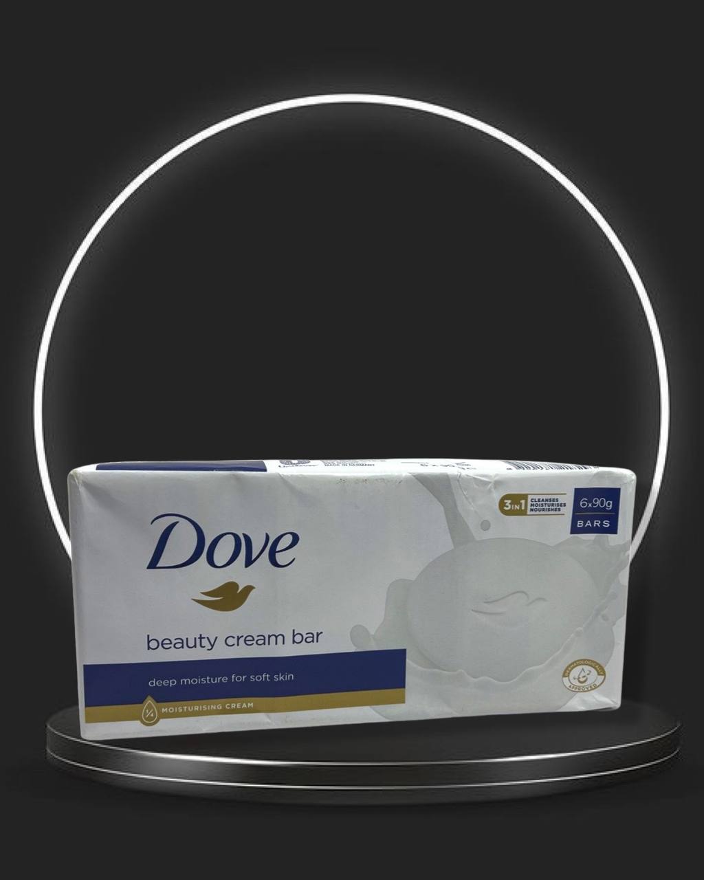 Dove Deep Moisture Beauty Cream Bar Soap - 6x90g