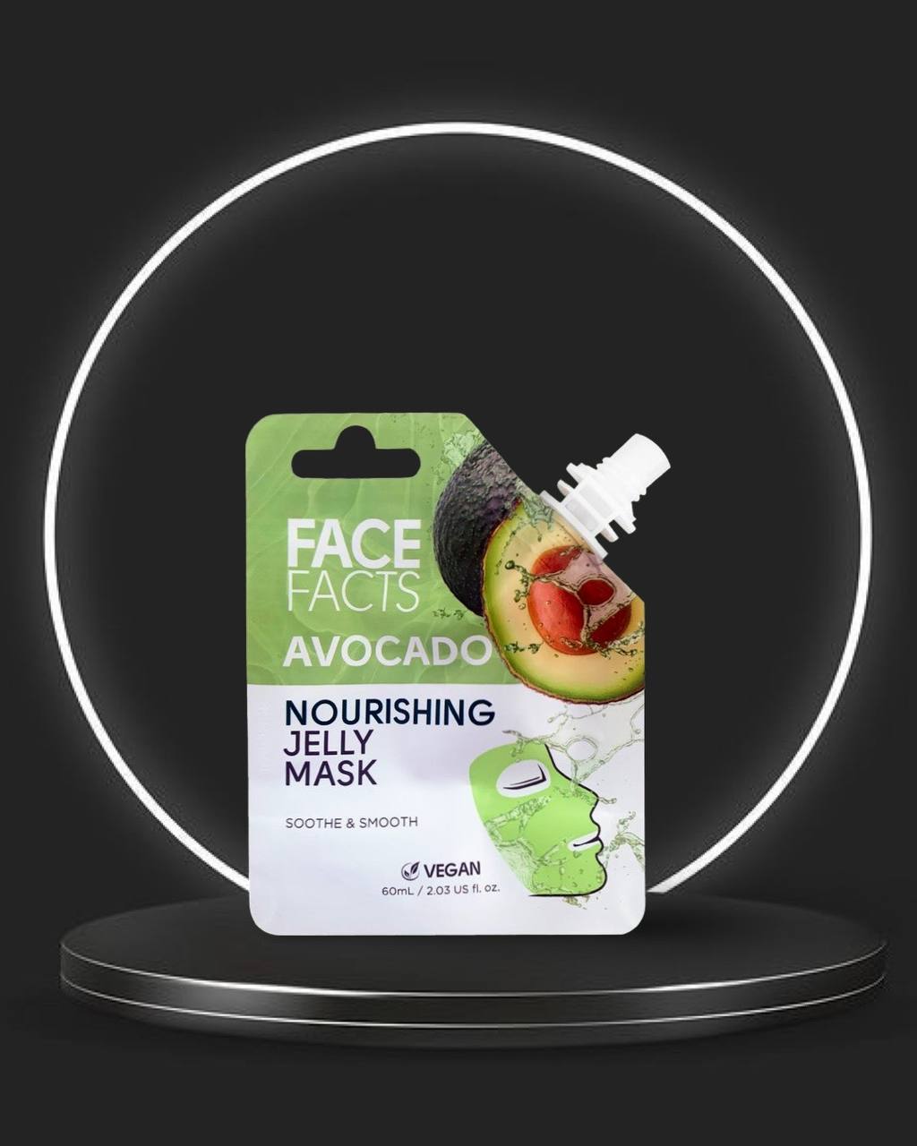 Face Facts Nourishing Avocado Jelly Face Mask 60ml