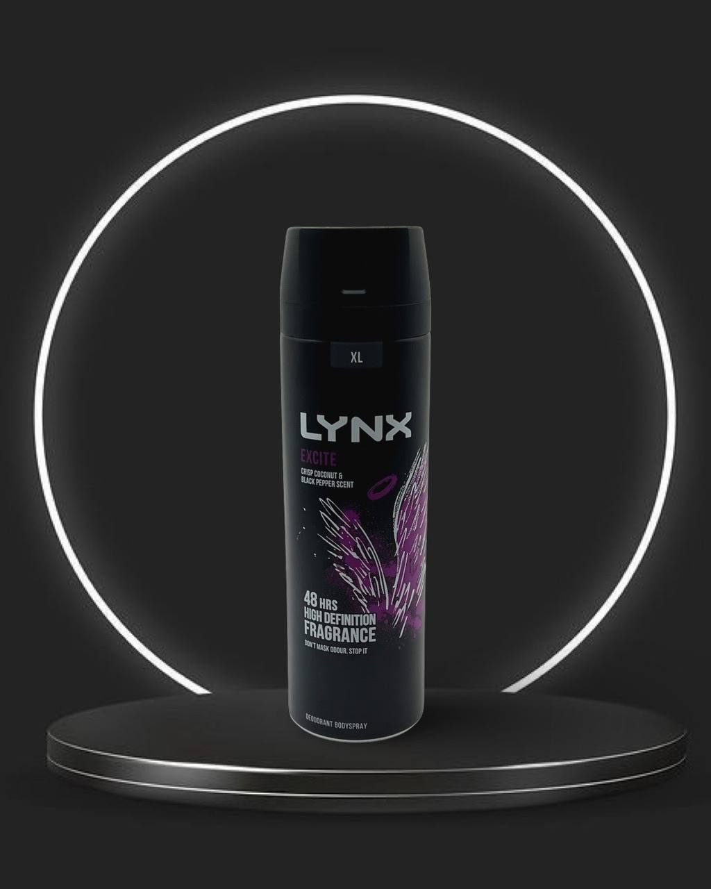 Lynx Deodorant Body Spray 200ml - Excite