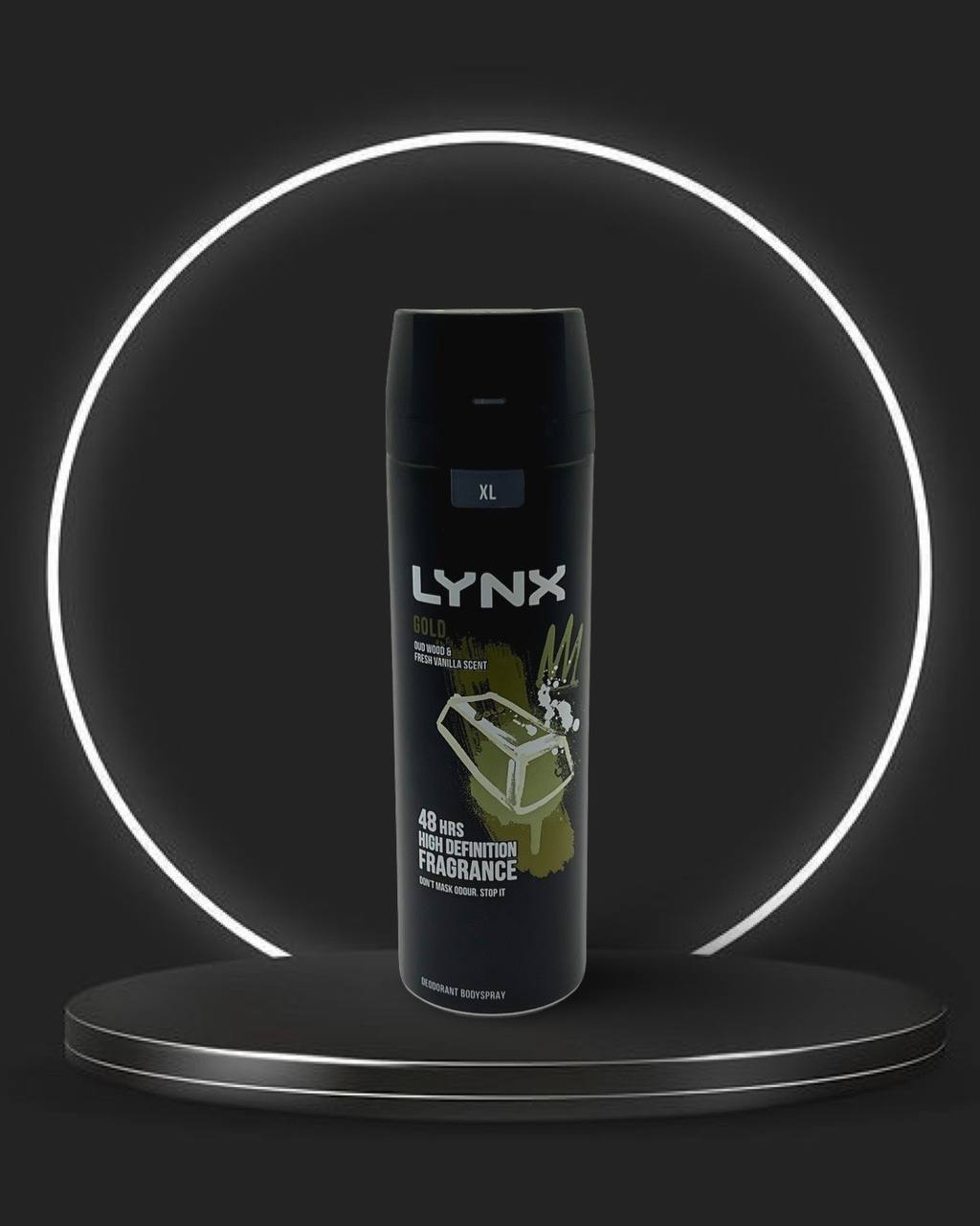 Lynx Deodorant Body Spray 200ml - Gold