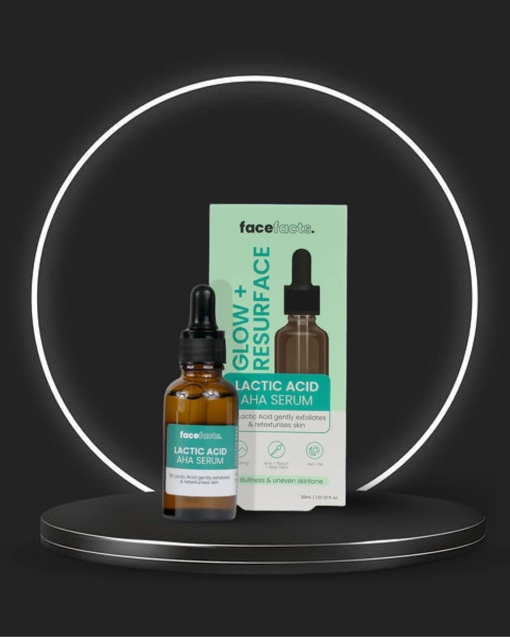 Face Facts 3% Lactic Acid AHA Serum 30ml