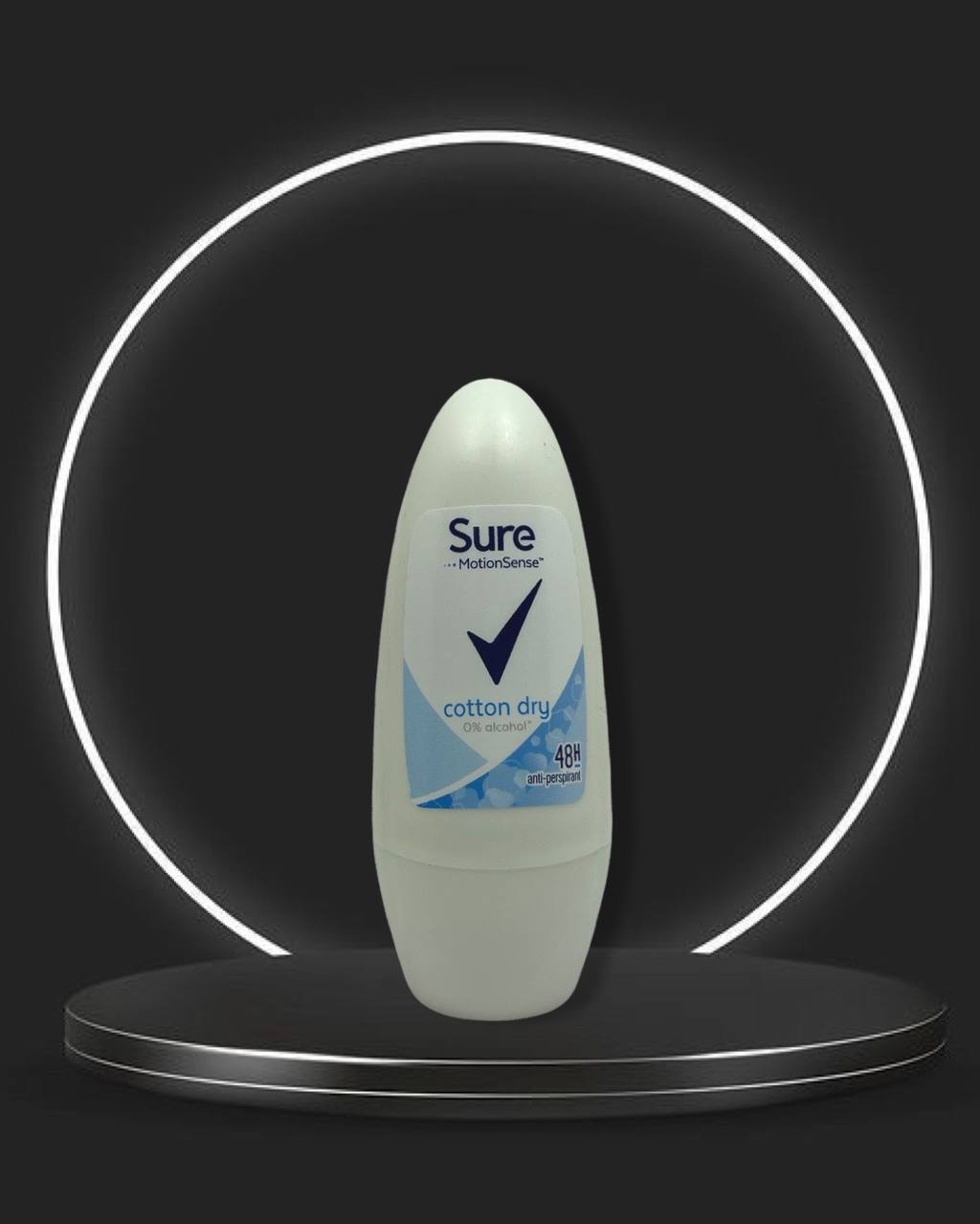 Sure MotionSense Deodorant Roll-on - Cotton Dry