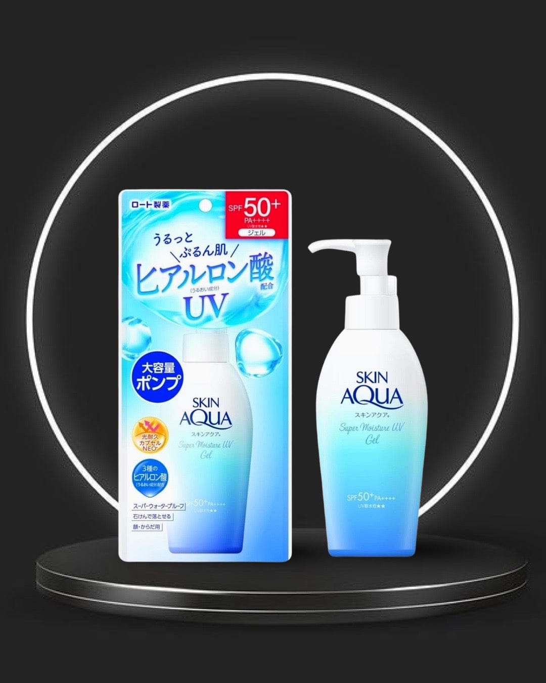 Skin Aqua UV Super Moisture Gel SPF 50 Sunscreen Lotion 140g